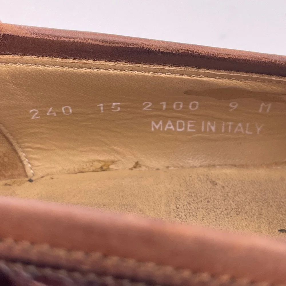 Johnston & Murphy handcrafted italy